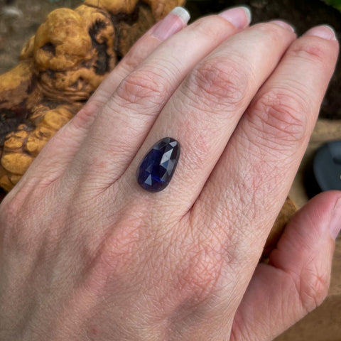 Iolite Stacking Ring