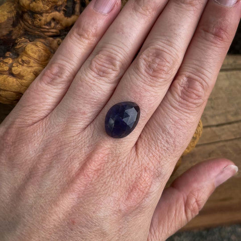 Iolite Stacking Ring