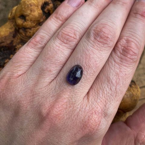 Iolite Stacking Ring