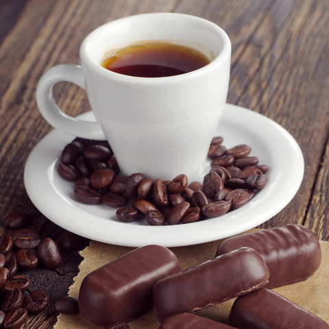 Espresso with Dark Chocolate - Coffee Purrfection