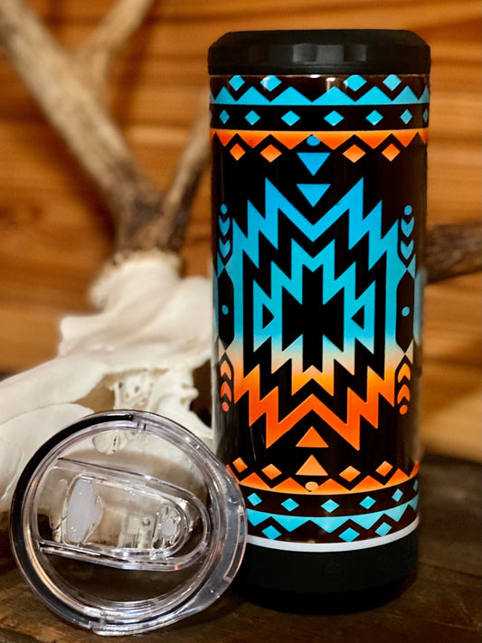 Bluetooth Speaker 4-in-1 Can Cooler Glossy Sublimation Tumbler