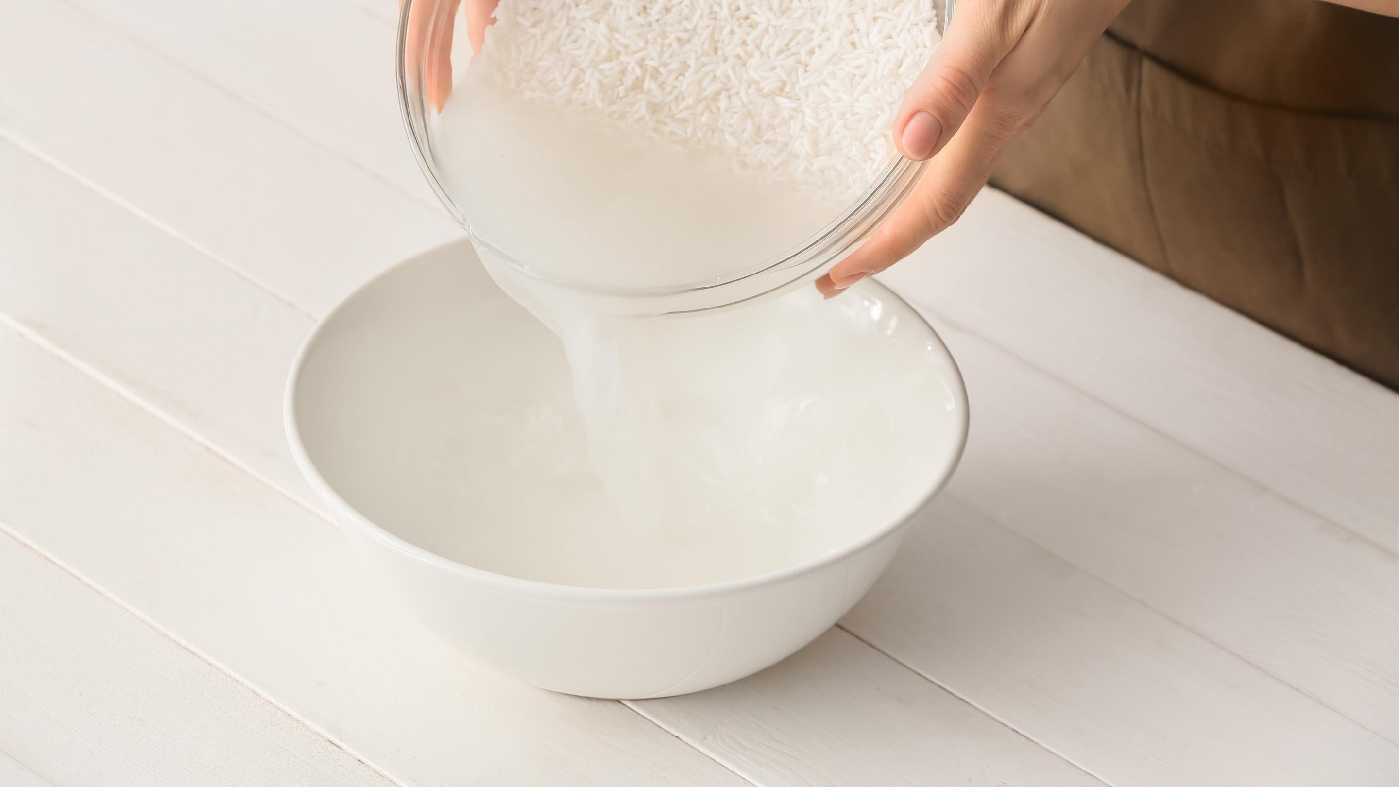 rice water preparation