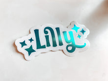 Load image into Gallery viewer, Libby Font Custom Name Decal
