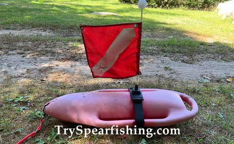 spearfishing dive flag