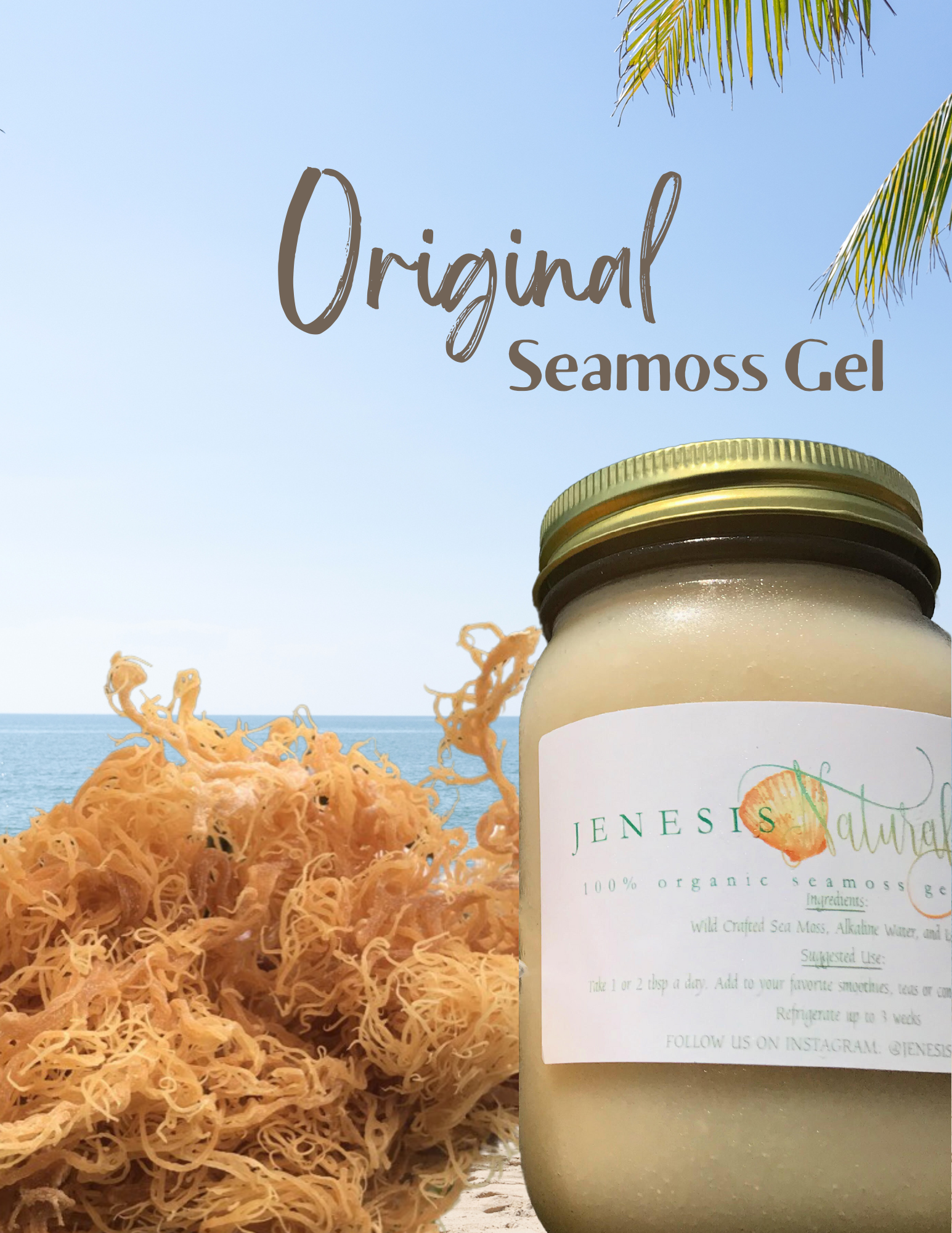 Seamoss gel