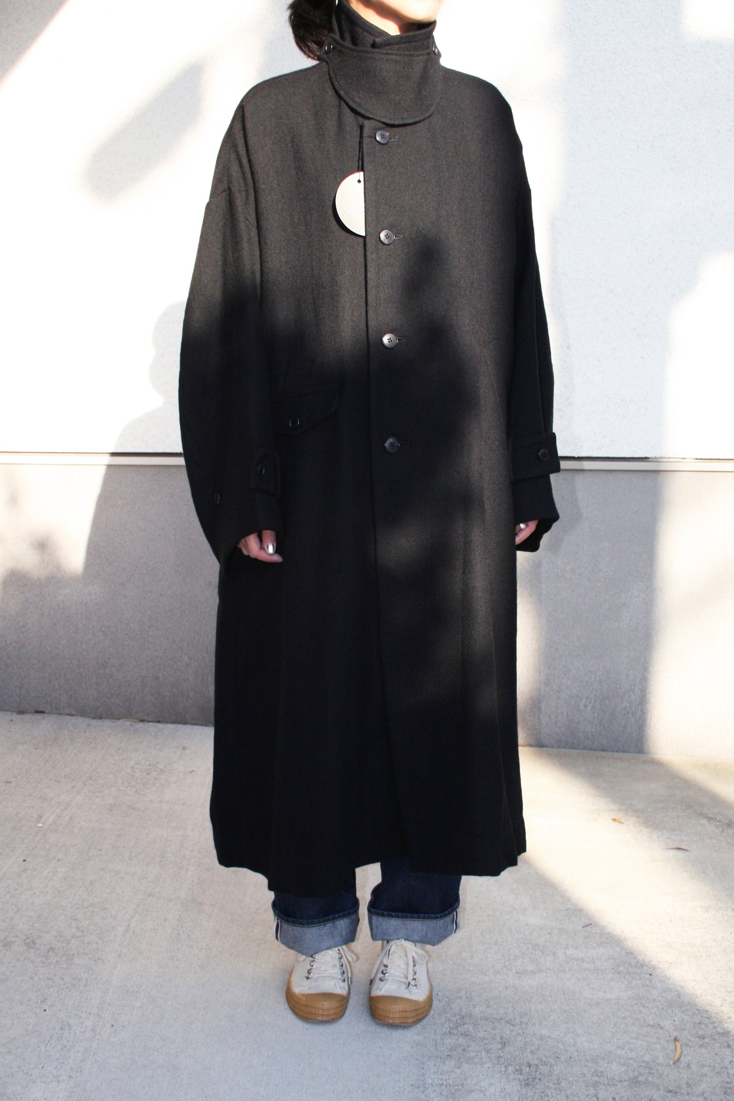 公式の VOAAOV Soft Wool Twill Long Coat teploset.org