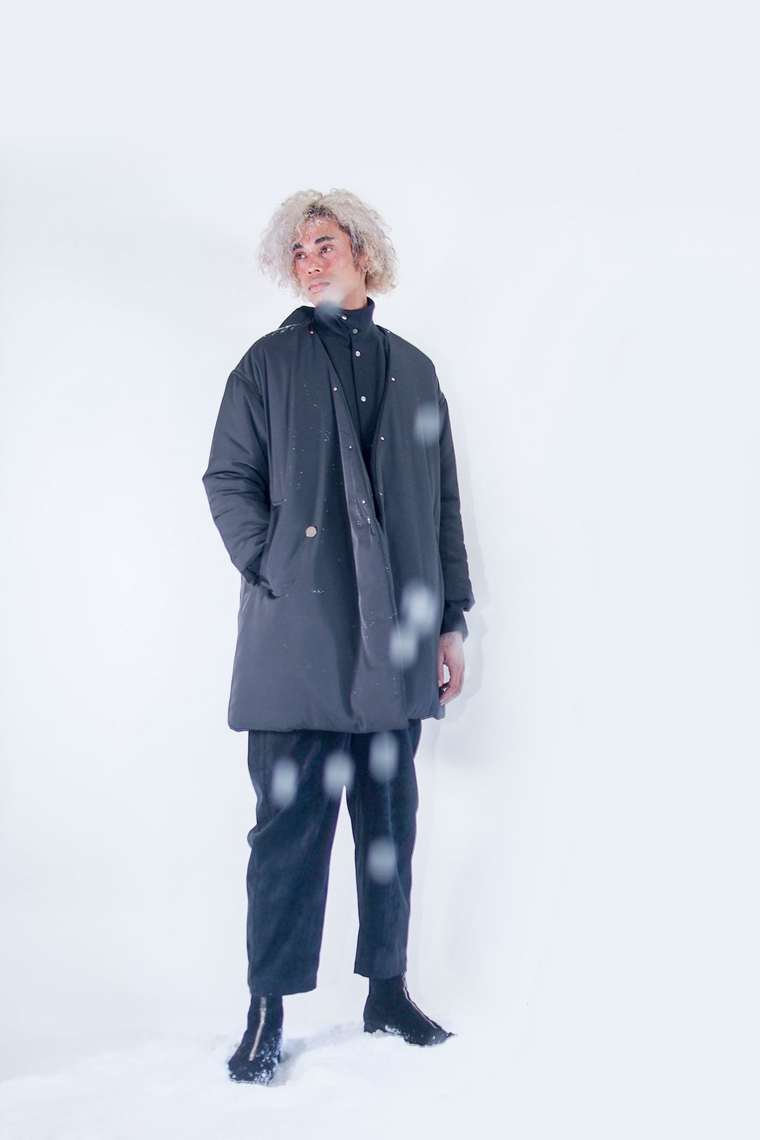 edwina horl 和紙ウール セットアップ 18AW-