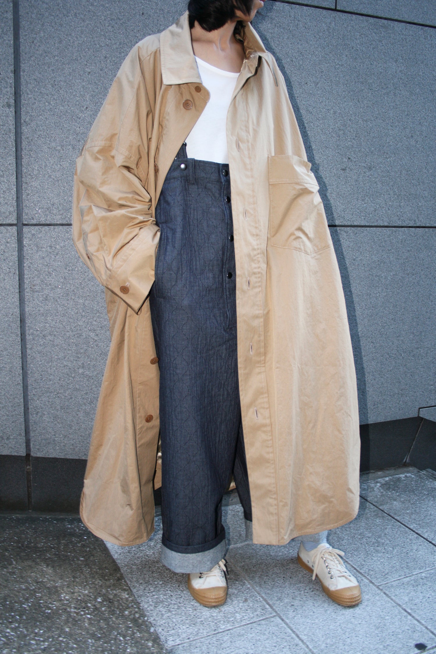 Edwina Horl エドウィナ ホール HBB BASTARD COAT コート M チャコール