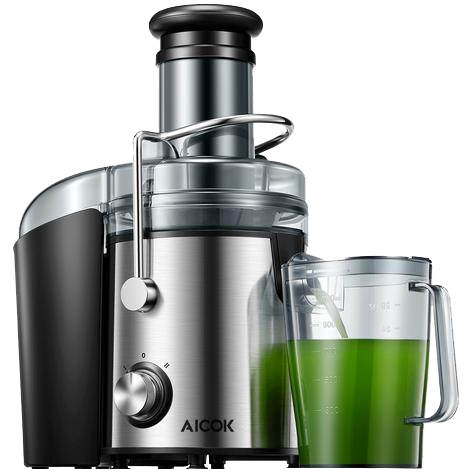 Juicer, 400W Centrifugal Juicer Machine with 3 Feed Chute for