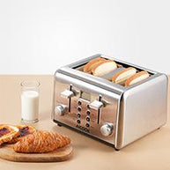 aicook, aicok, toaster, 4 slice toaster