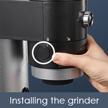 Electric Conical Burr Coffee Grinder, 42 Precise Grind Settings, One Touch  with 50S Grinding, Easy to Clean, Matte Black