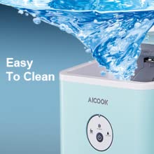CLEANING IS A BREEZE, aicook, aicok, ice maker