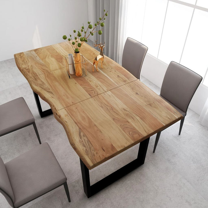 acacia dining table set