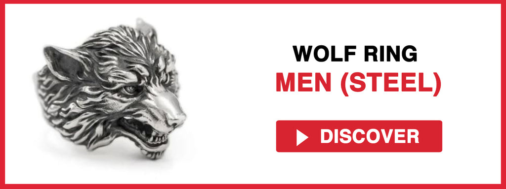 wolf ring men