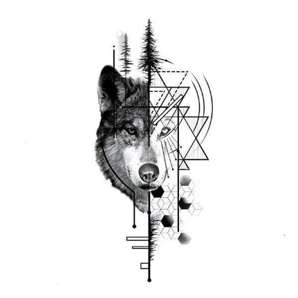 48 Unconventional Wolf Tattoos for Men and Women  Our Mindful Life