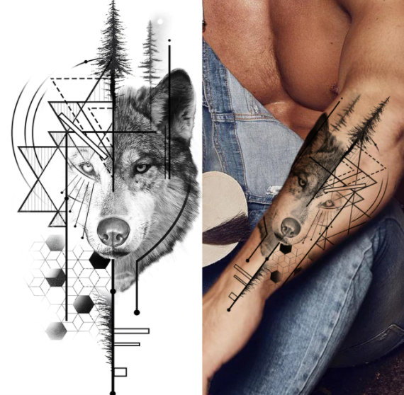 Wolf Tattoo On Thigh 75 Influential and Magnificent Tattoos Ideas