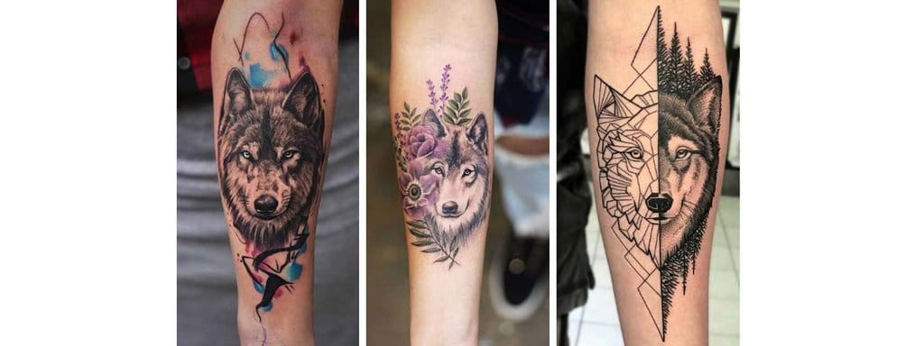 Buy Wolf Temporary Tattoo Wolf Tattoo Arctic Wolf Temporary Online in India   Etsy
