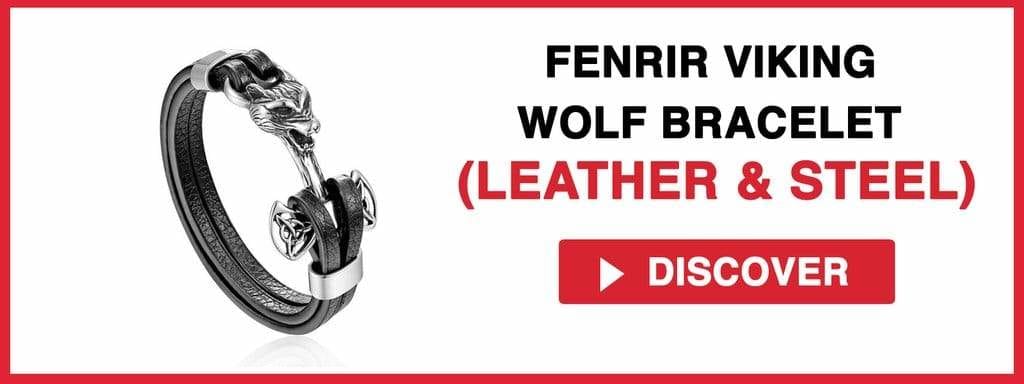 FENRIR VIKING WOLF BRACELET