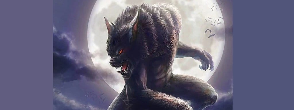 angry werewolf