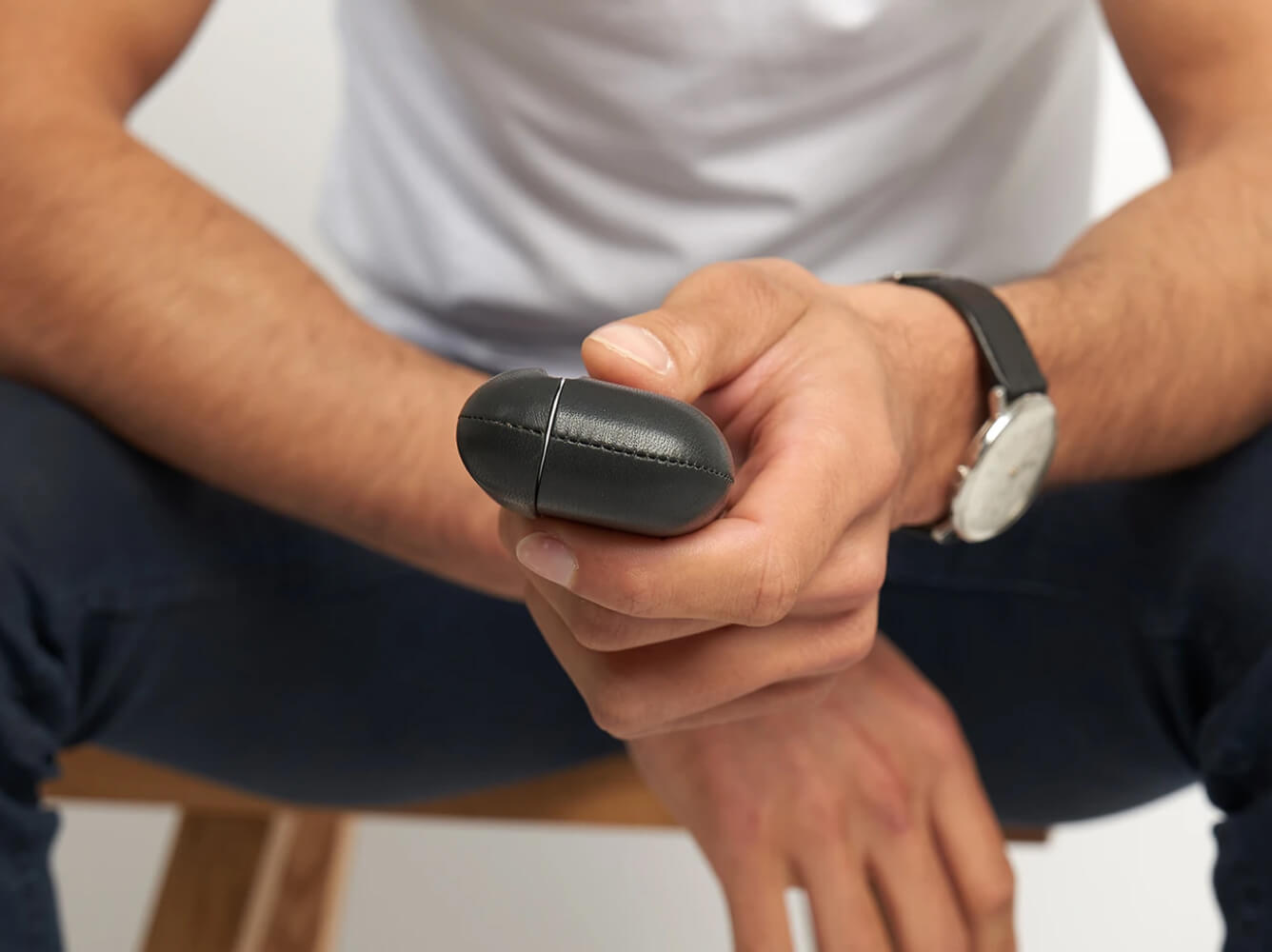 Leather case for AirPods