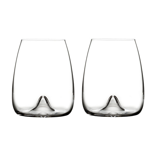 Waterford Set of 2 Elegance Optic Stemless Wine Glasses (520ml)