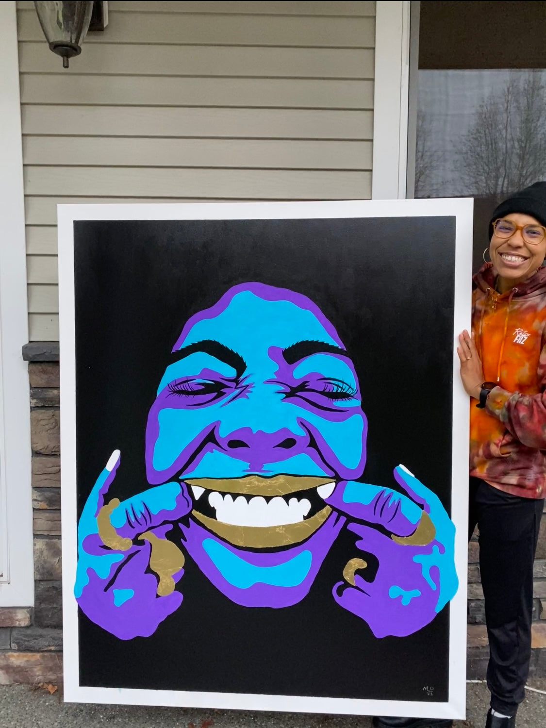 Neon #2 Canvas