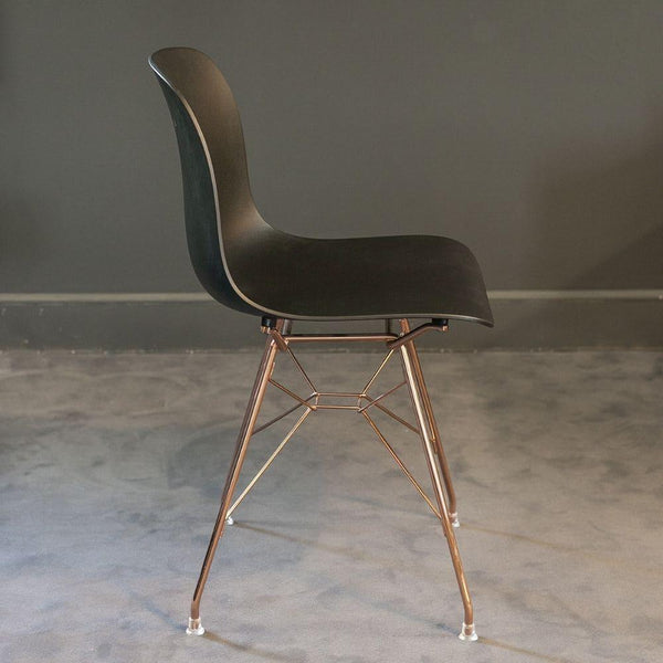 Magis Troy Wireframe chair in polypropylene with copper structure