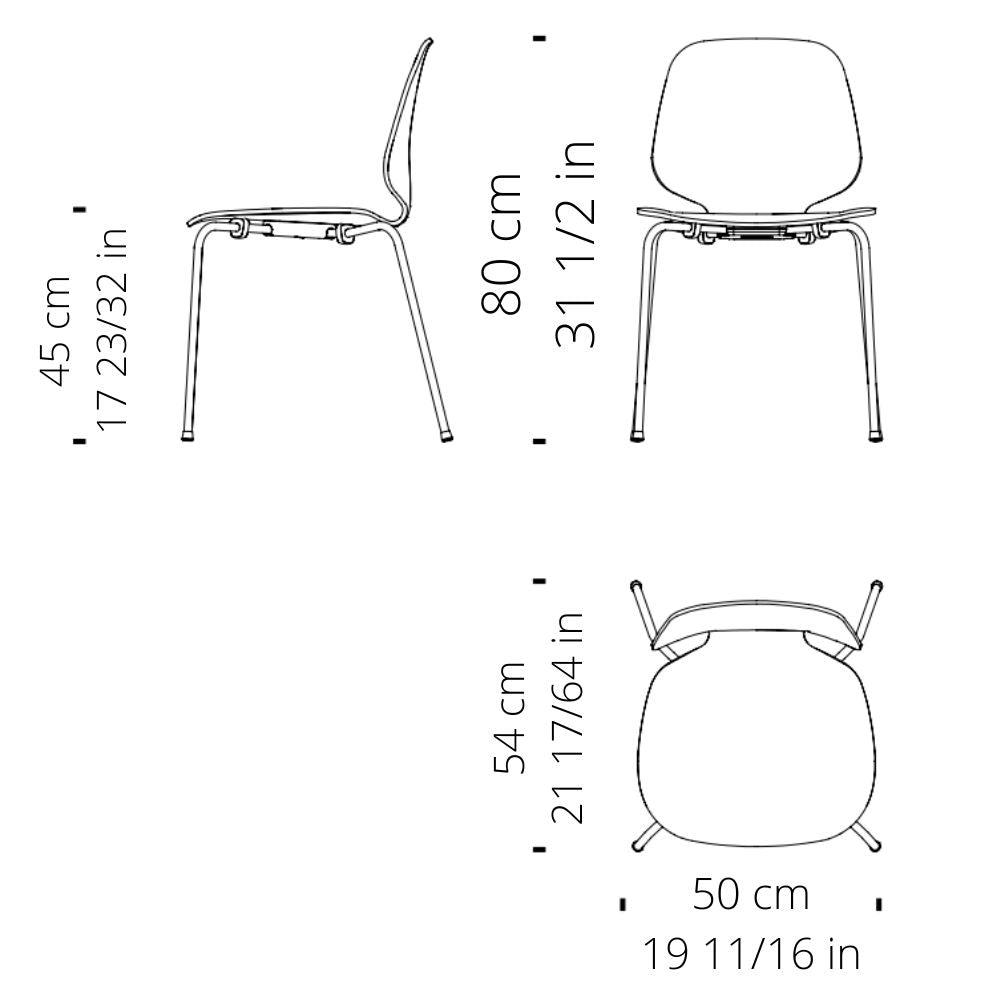 chair top view drawing