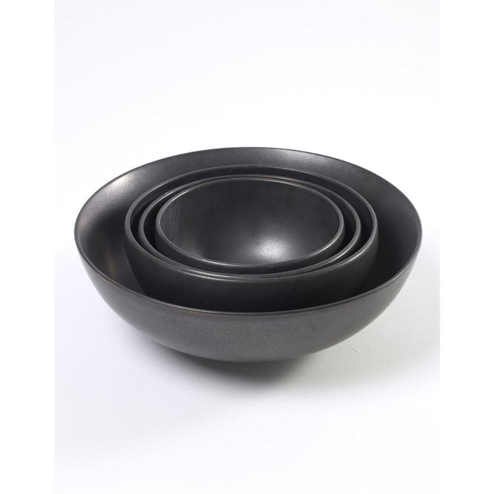 bladeren Vergelijkbaar leerboek Serax Pure bowl Black diam. 6 57/64 inch | by P. Naessens – Shopdecor