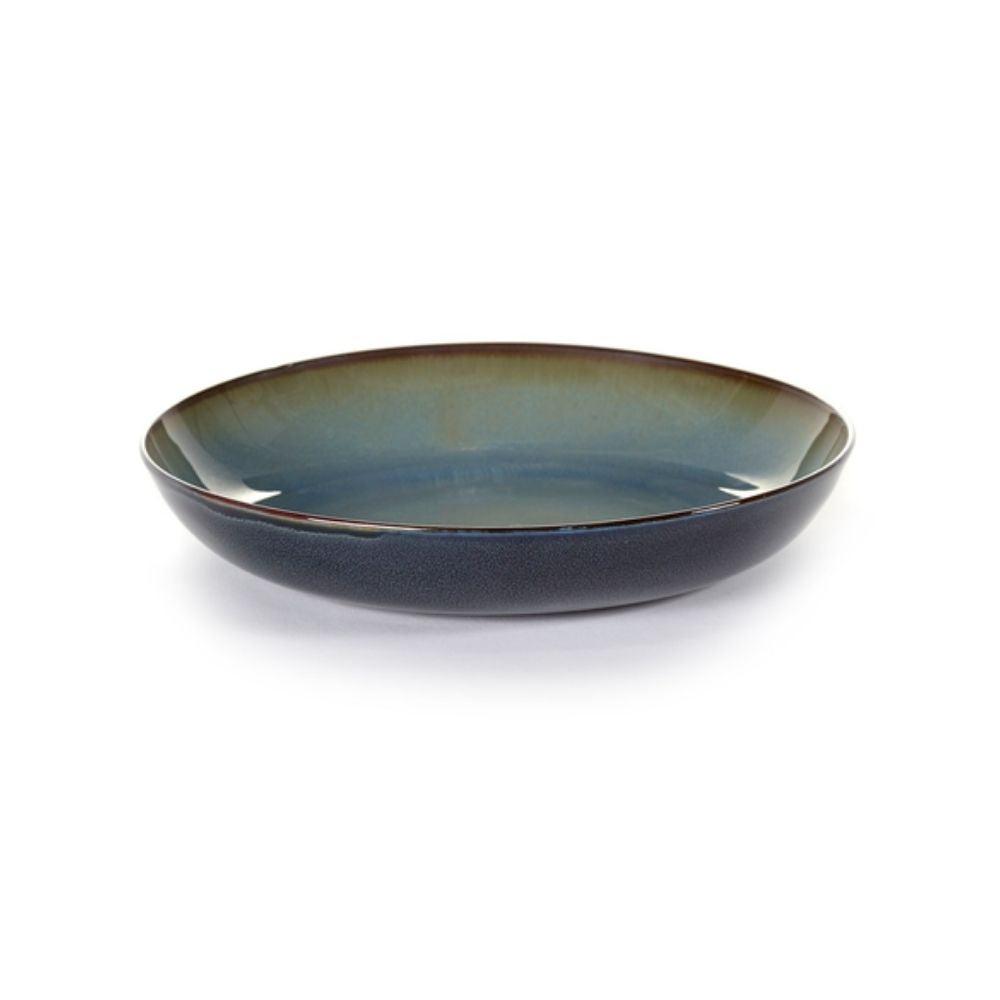 Serax De Rêves plate diam. 9 1/4 inch smokey blue/dark bl – Shopdecor