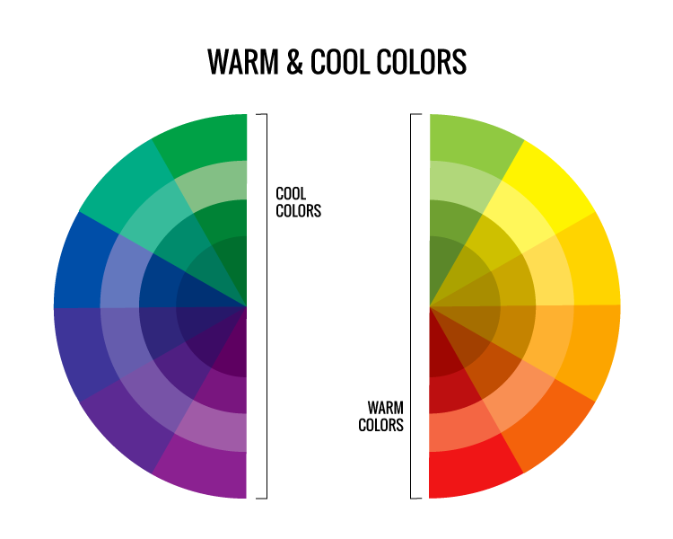 colour warm cool