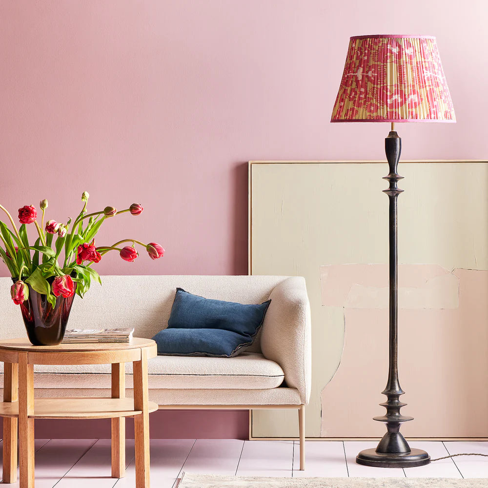 pink in interior design and lighting