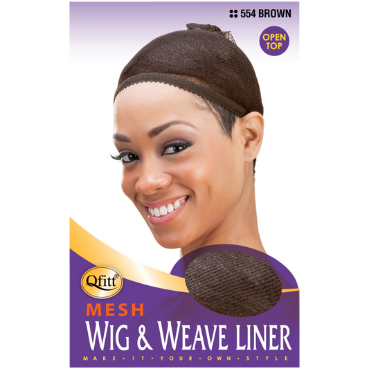 The #1 Brand QFitt] Organic Shea Butter & Olive oil treated Mesh Wig & Weave  Cap 