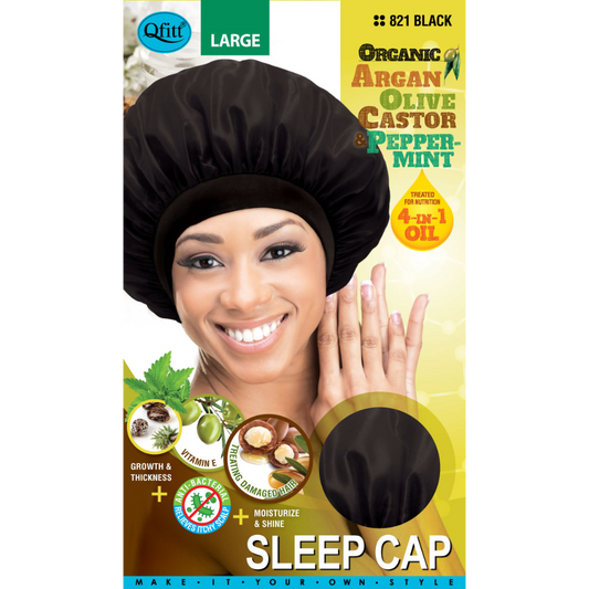 #059 Kid Stocking Wave Cap / Black (12PC)