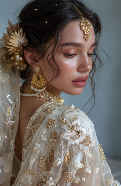 natural bridal hair and makeup