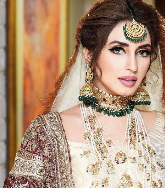 Guide to Indian & Pakistani Bridal Makeup Trends Iman Ali wedding makeup