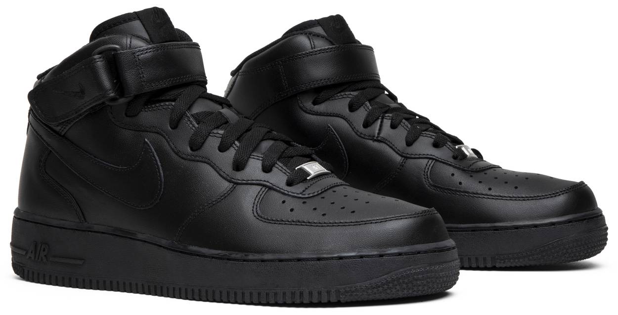 triple black air force ones