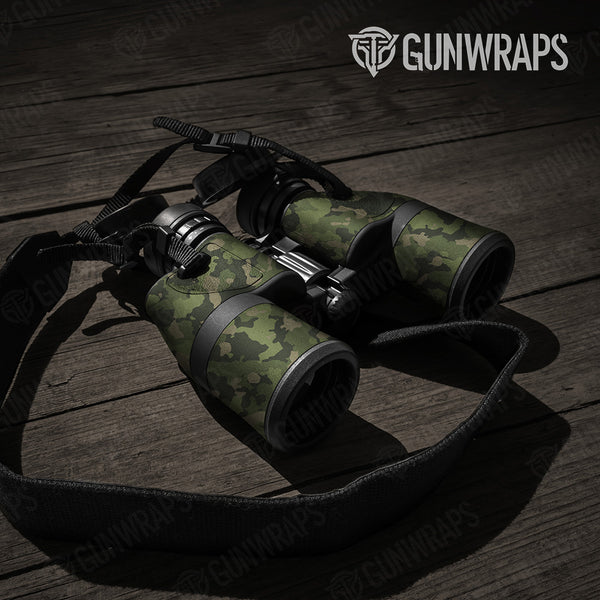 Binocular Cumulus Army Green Camo Gear Skin Vinyl Wrap