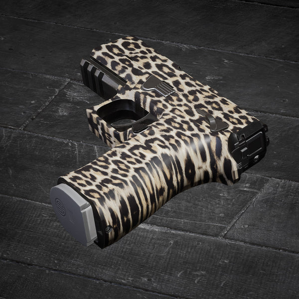 Animal Print Leopard Gun Skin Vinyl Wrap