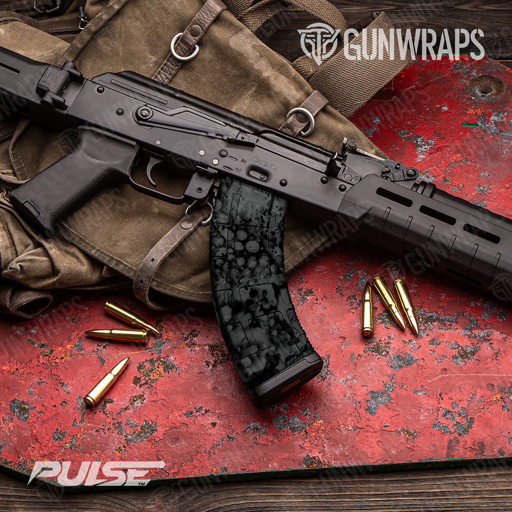 Pulse Midnight Camo Gun Skin Vinyl Wrap for AK 47 Mag – GunWraps.com