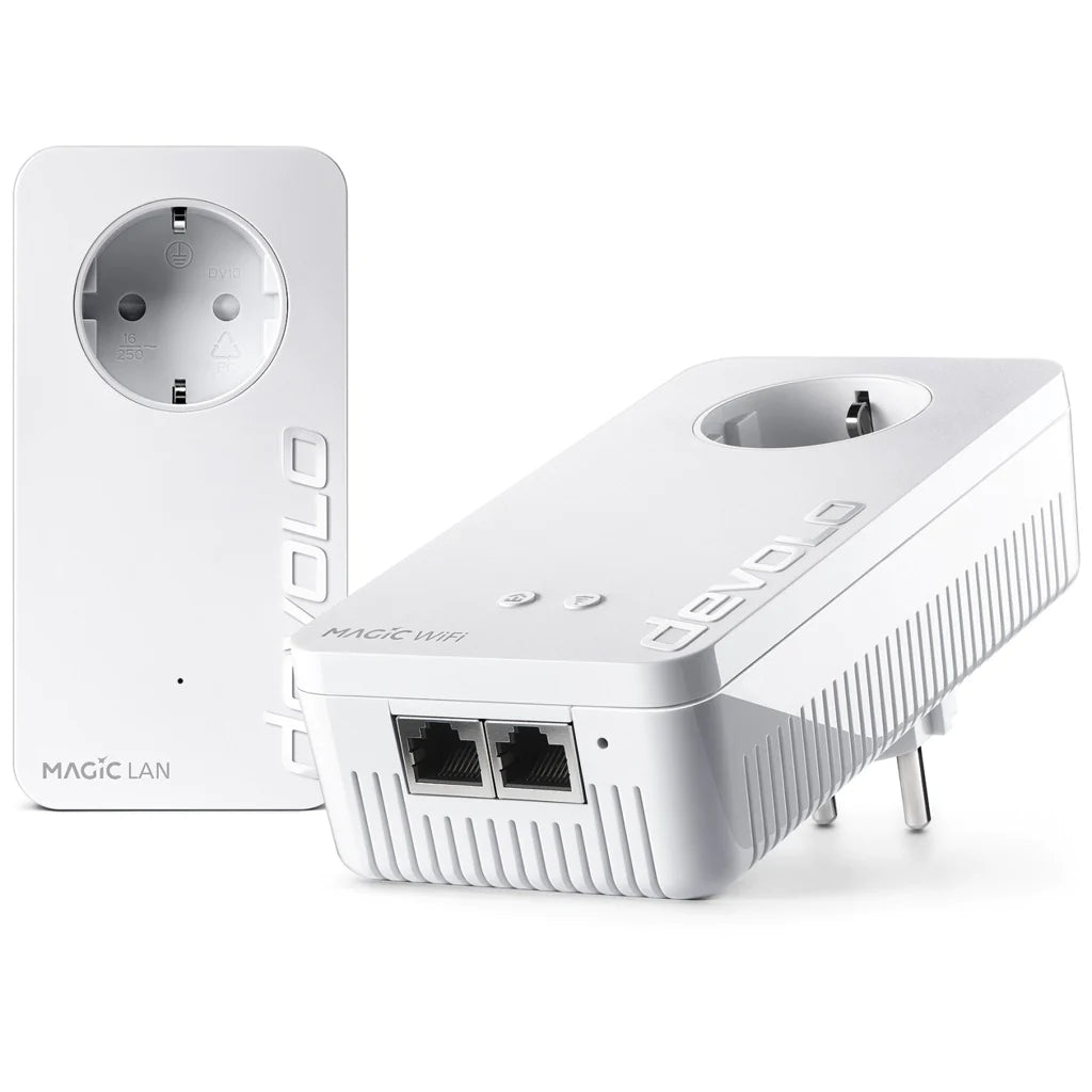 Devolo Magic 2 WiFi Starter Kit mit 2 Powerline Adapter