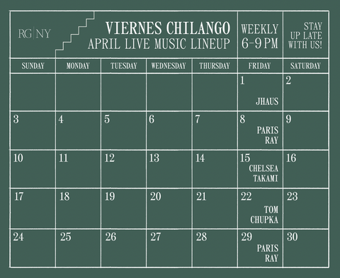 live music calendar