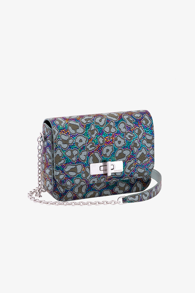 Buy Women's Missy Monogram Print Shoulder Bag with Chain Strap and Zip  Closure Online | Centrepoint UAE