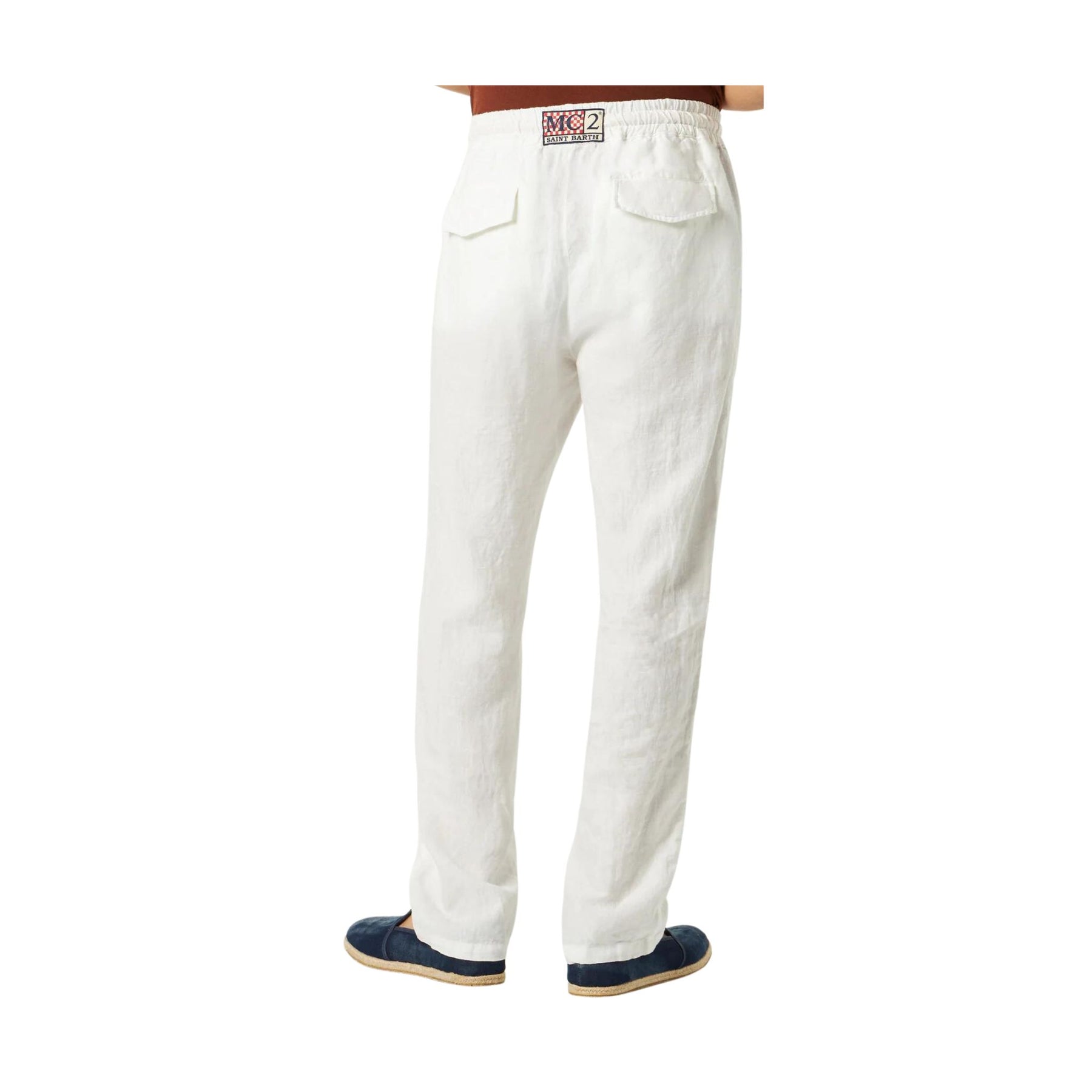 Saint Barth men's linen trousers outfit