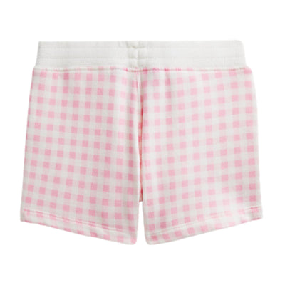 shorts-bambina-ralph-lauren-quadretti-vichy-cotone rosa retro