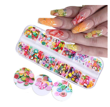 3d Fruit Element Nail Stickers Red Strawberry Cherry Watermelon Series  Adhesive Multicolor Press On Nails Nail Art Supplies Women Girls Nail Art  Stickers Diy Decoration | SHEIN USA