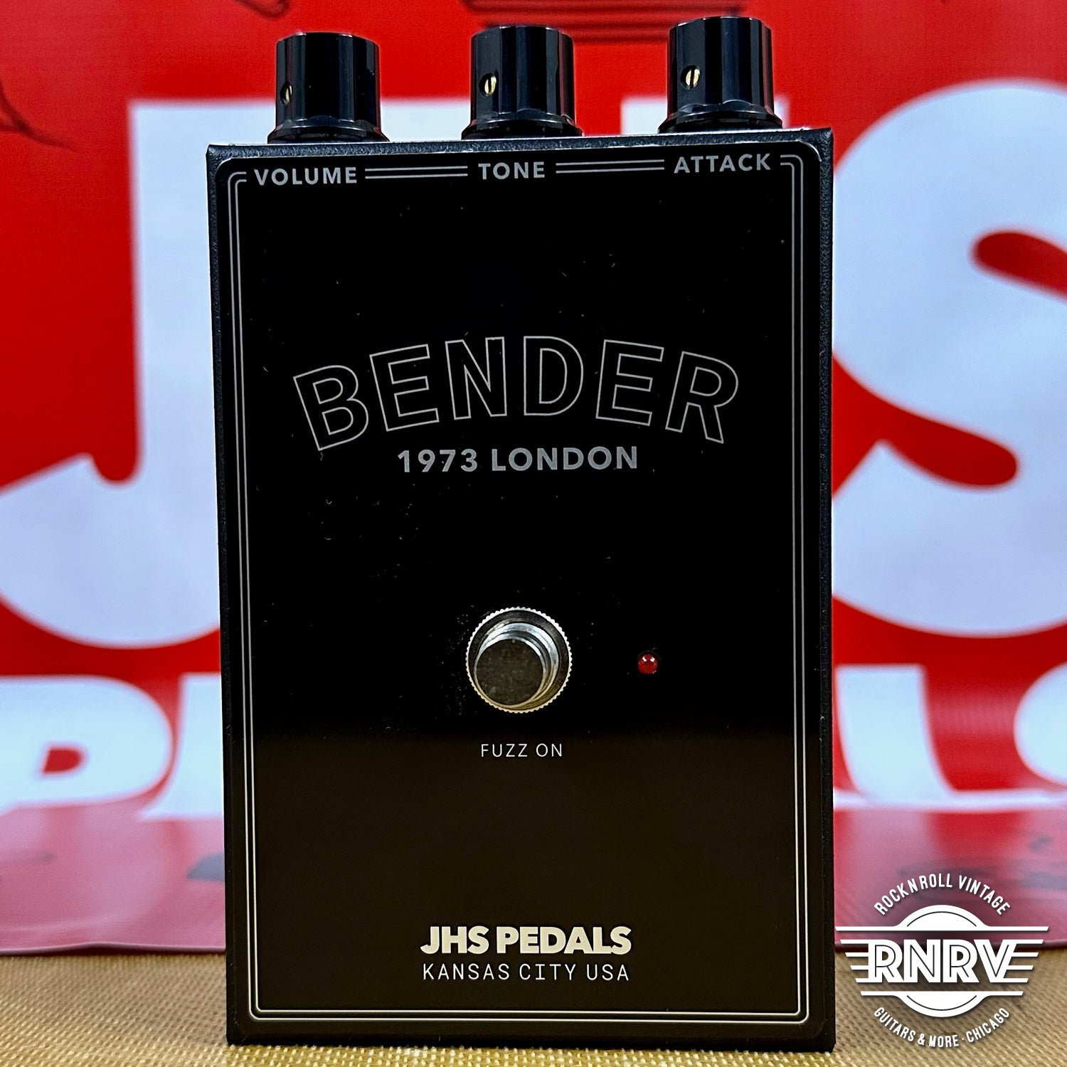JHS Pedals Legends of Fuzz - Bender – Rock N Roll Vintage & Synth City