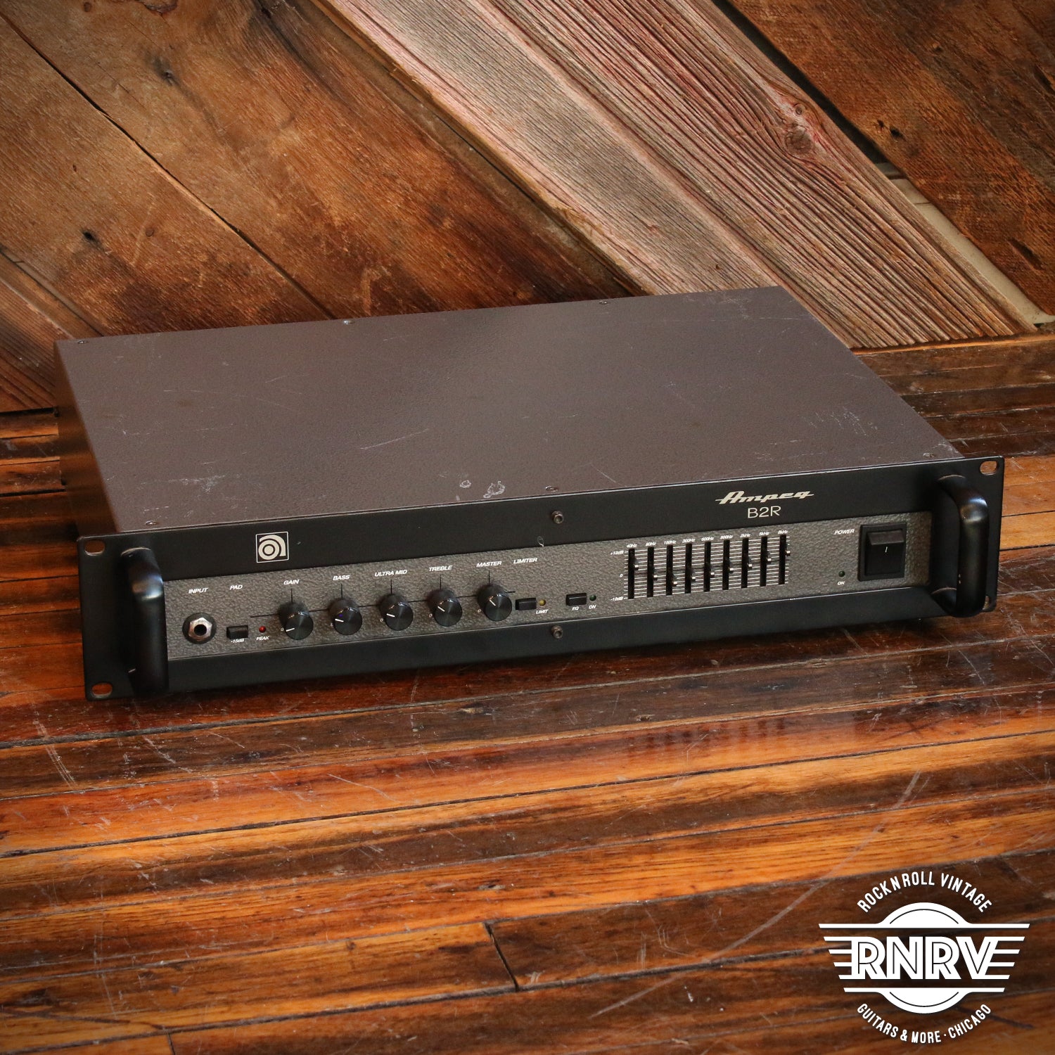 Ampeg B2R 350-Watt Rackmount Bass Amp Head