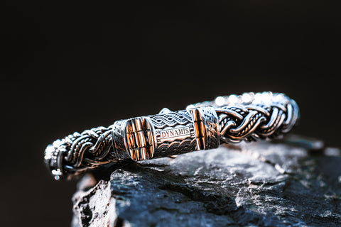 Sterling silver bracelet by Dynamis Jewelry
