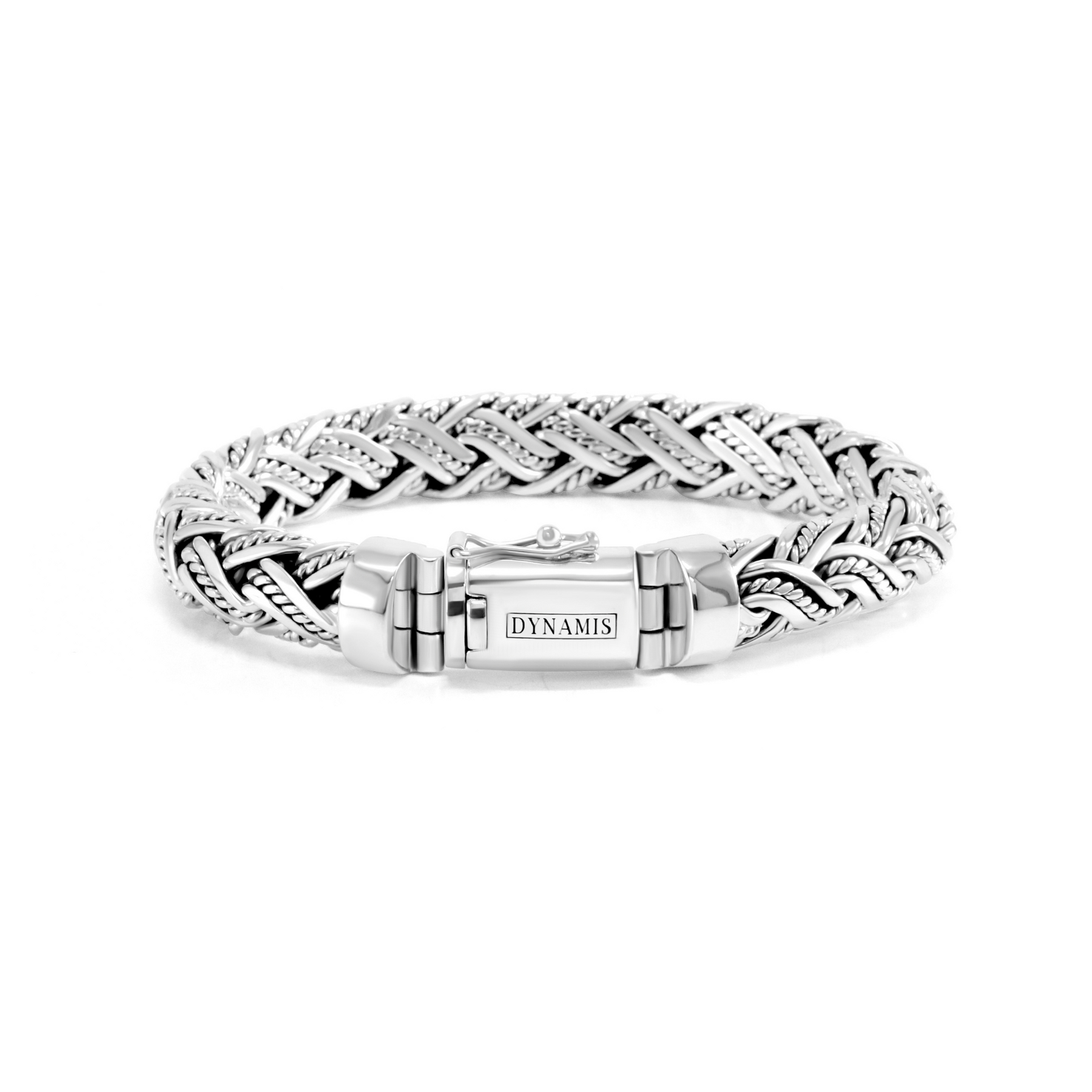 Heavy Bali Silver Bracelet (12 mm) | 925 Sterling Silver | Dynamis Jewelry